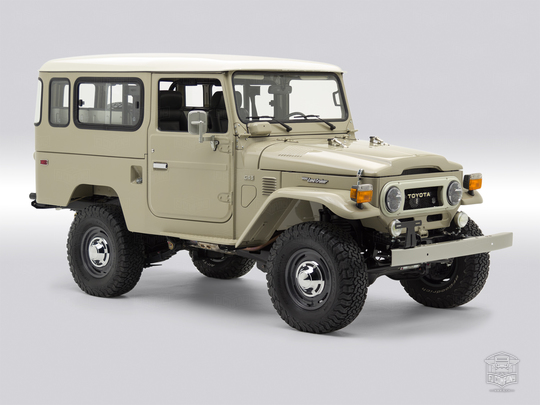 Toyota Land Cruiser 1982 FJ43-108888 Medium Blue